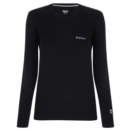 Le Bent Le Base 200 Crew - Womens, Black, Medium, BT1522-001-M