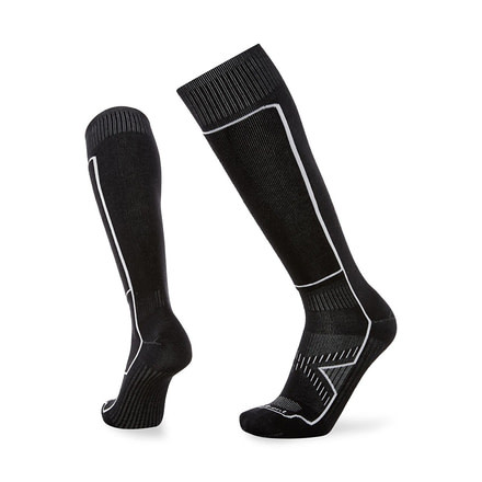 Le Bent Le Sock Snow Ultra Light - Mens, Black, Large, SS1511-002-L