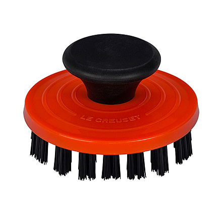 Le Creuset Nylon Brush, Flame, 3 1/4x3 1/4in, 41060000090005