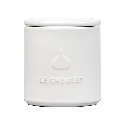 Le Creuset Signature Garlic Keeper, White, 14oz, 70845142010001
