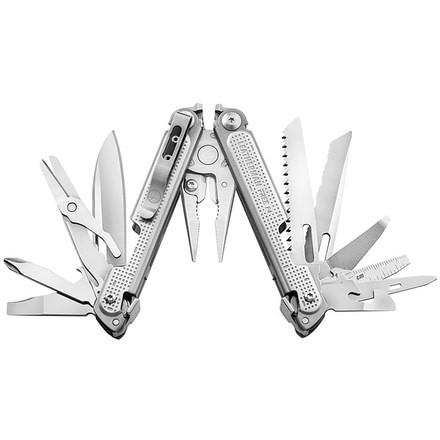 Leatherman FREE P4 Multi-Tools, 21 Tools, Stainless Steel, 037447006623