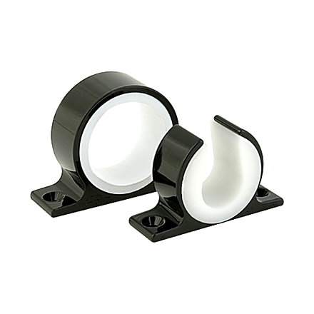 Lee's Tackle Single Rod Rack Set - Bright Black Finish 59858