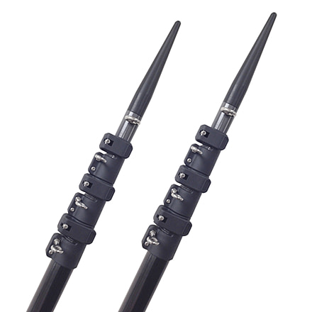 Lees Tackle 22 Telescoping Carbon Fiber Outrigger Poles f/Sidewinder Mounts, CT3922
