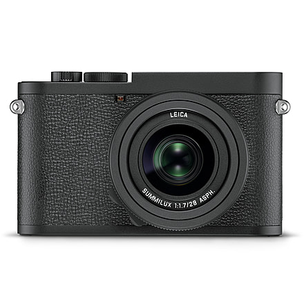 Leica Q2 Digital Camera Monochrom, Anodized, Black, 19055