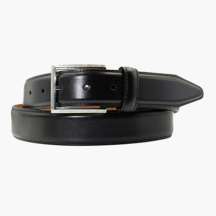 Lejon Executive Leather Belt - Mens, Black, 32, L-16311-32