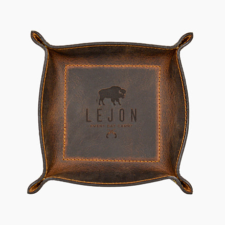 Lejon Large Key Tray, Brown, VB-782
