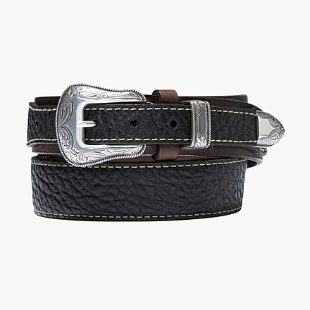 Lejon Ranger Leather Belt - Mens, Ranger Black, 32, VB-64201-32