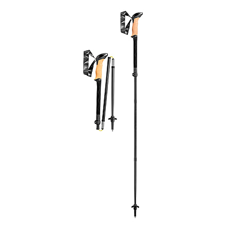Leki Black Series FX Carbon Trekking Poles, 110 - 130 cm, 65229001