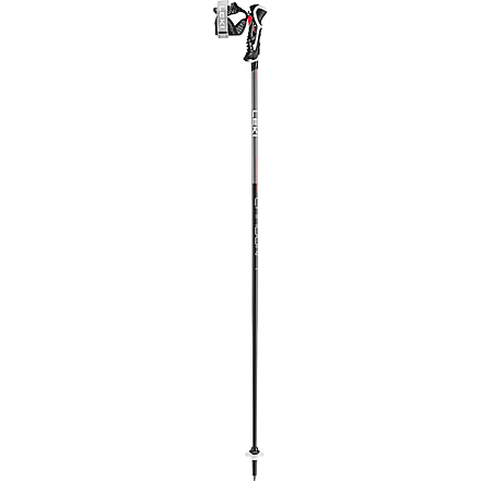Leki Carbon 14 3D Trekking Poles, 125cm, Black/Red, 65367901125