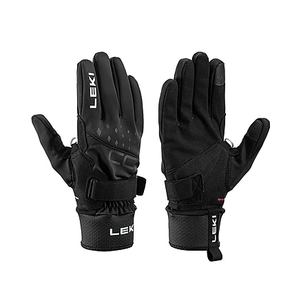 Leki CC Shark Gloves - Men's, Black, Extra Large, 652907301100