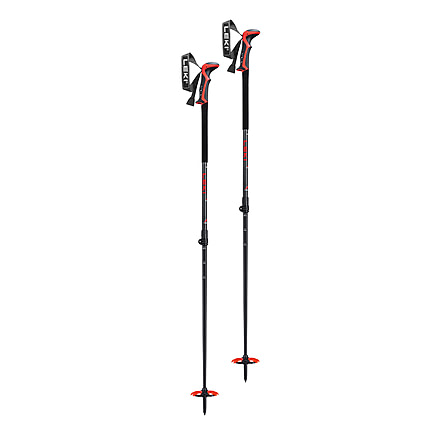Leki Haute Route 2 Ski Poles, 110 - 150cm, Dark Red/Black, 65227401