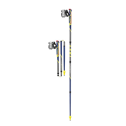 Leki Micro Flash Carbon Trekking Poles, 125cm, 65125821125