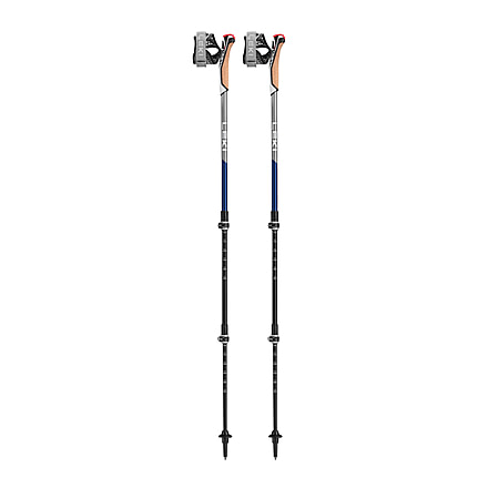 Leki Traveller Carbon Trekking Poles, 90-130cm, 65326031