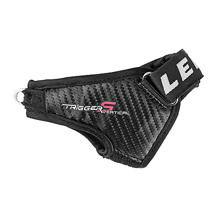 Leki Trigger Vertical Strap, Black/Red/Carbon Fiber, One Size, 886562156