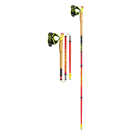 Leki Ultratrail FX.One Past Seasons Trekking Poles, Pink/Black, 120cm, 65225852120