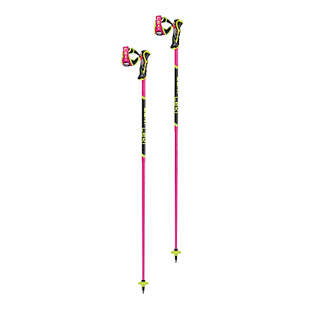 Leki Venom SL 3D Cross Country Poles, Red/Black/Yellow, 135cm, 652676921135