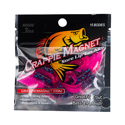 Leland Crappie Mag 15pc Body Midnight Pink, 19084