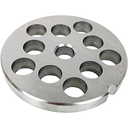 LEM Products #10/12 Grinder Plate - 1/2in Hole Size, Salvinox SS, 476SS-SAL