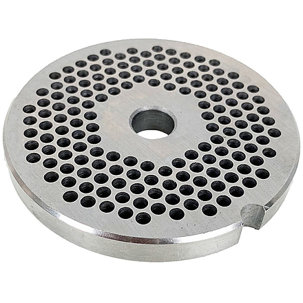 LEM Products #10/12 Grinder Plate - 1/8in Hole Size, Salvinox SS, 347SS-SAL