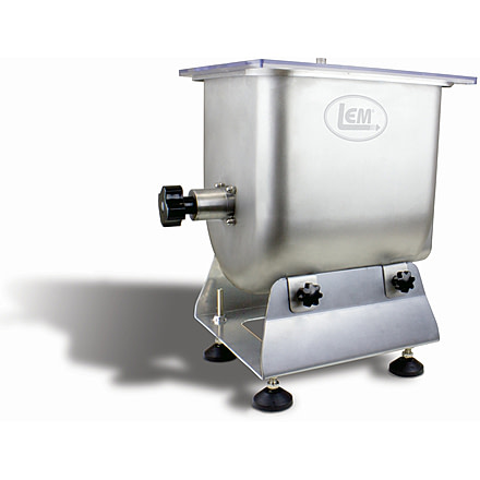 LEM Products 25 lb Big Bite Fixed Position Mixer, Stainless, 1733