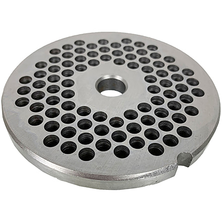 LEM Products #32 Grinder Plate - 1/4in Hole Size, Salvinox SS, 481SS-SAL