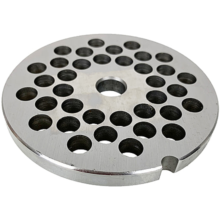 LEM Products #32 Grinder Plate - 3/8in Hole Size, Stainless, 053SS