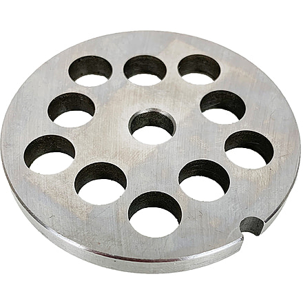 LEM Products #8 Grinder Plate - 3/8in Hole Size, Salvinox SS, 345SS-SAL