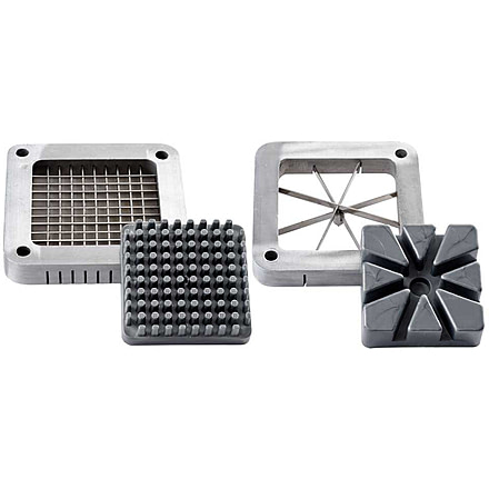 LEM Products Commercial-Quality French Fry Cutter Blades and Plates - Wedge and Shoestring, Stainless, 825PK