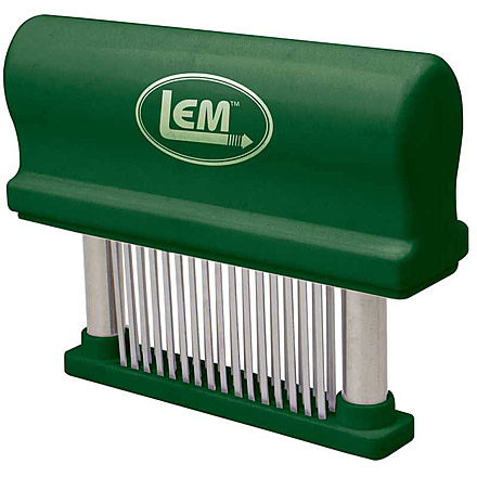 LEM Products Hand Held Tenderizer With 48 Blades, Green/Stainless, 1263