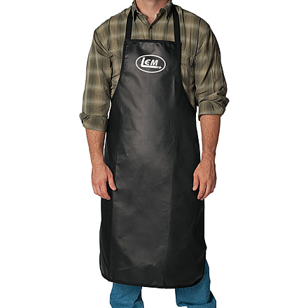 LEM Products Heavy Duty Vinyl Apron, Black, 431