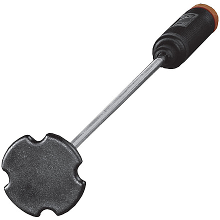 LEM Products Jerky Cannon Gun Barrel Stomper, Black Handle, Chrome, 468P