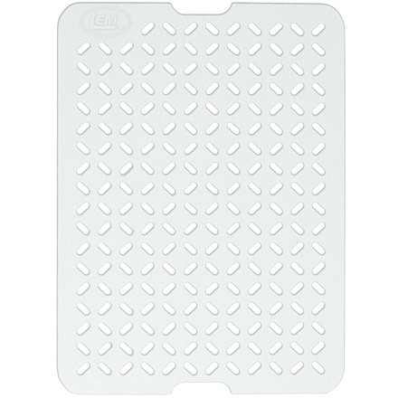 LEM Products Meat Lug Drain Tray 17 3/8x12 3/4x3/4in, Clear, 1198