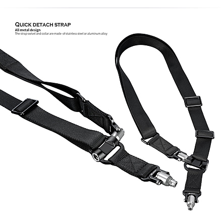 Leofoto SP-01 QD Strap, Black, SP-01