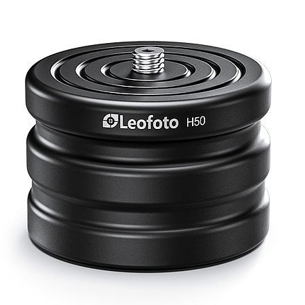 Leofoto H50 Extended Adapter for Window Clamp, Black, H50