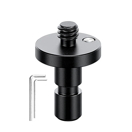 Leofoto Leica Zeiss Swarovski S1 Stud for BC-03 Binoculars Adapter, Black, S1