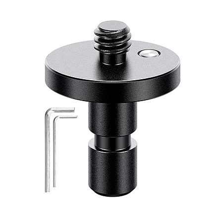 Leofoto Leica Zeiss Swarovski S2 Stud for BC-03 Binoculars Adapter, Black, S2
