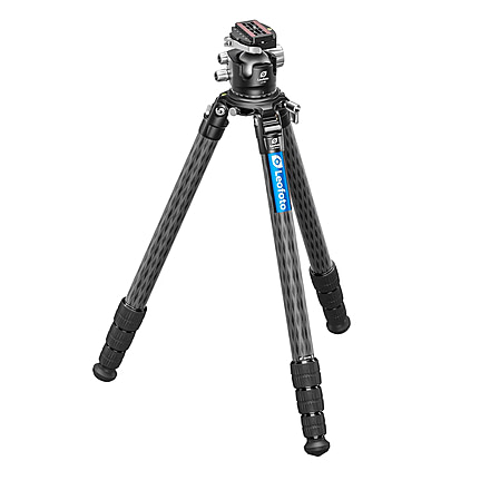 Leofoto LM-364C X Version Tripod w/ 75mm Bowl/Platform w/ LH Ballhead Set, Black, LM-364CX+LH-55LR