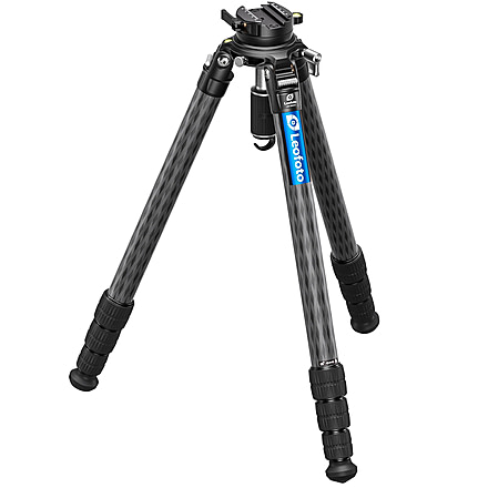 Leofoto LM-364C X Version Tripod w/ 75mm Bowl/Platform w/ YB-75LRC Leveling Head, Black, LM-364CX+YB-75LRC