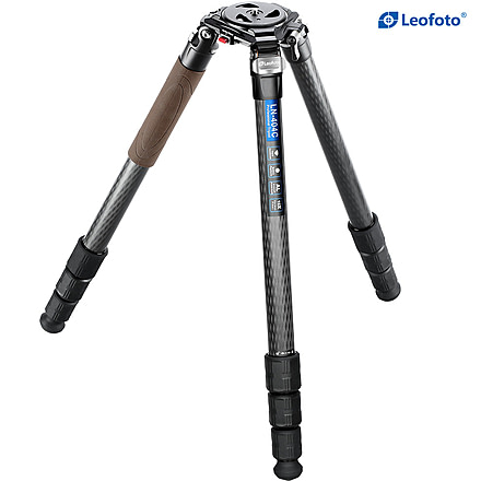 Leofoto LN-404C Heavy Duty Tripod w/ 100mm Bowl/Platform &amp; Bag, Black, LN-404C