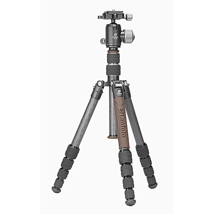 Leofoto LX-225CT/XB-32Q Reversible Travel Tripod w/ Ball Head Set, Black, LX-225CT+XB-32Q