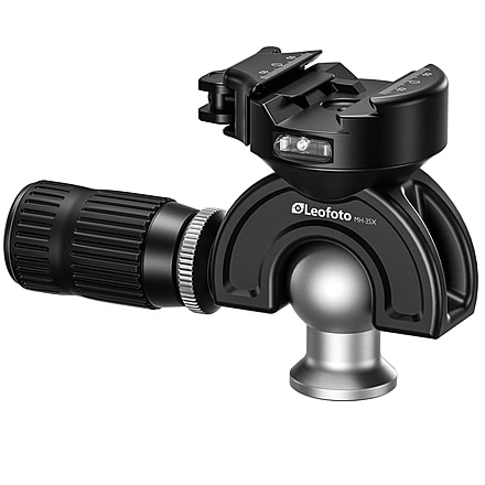 Leofoto MH-35X Full Dynamic Ball Head /w Handlebar Control for SA-X Series Tripods, Arca/Picatinny, Black, MH-35X