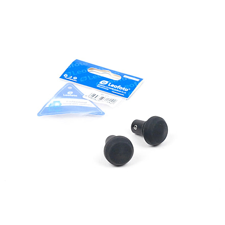 Leofoto RF-01 V8, PSR, CAL series Atlas Bipod Rubber Feet, Black, RF-01