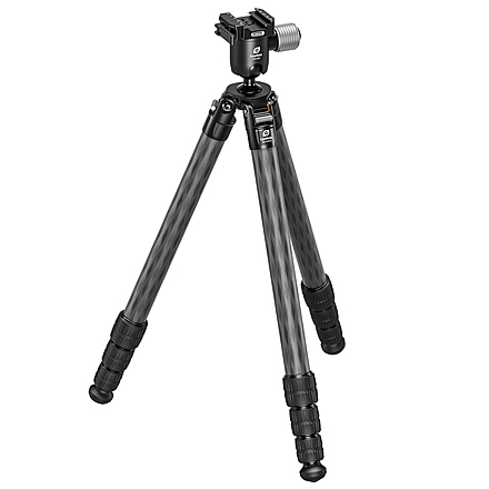 Leofoto SA-324CX/MG-40X Outdoors Tripod w/ Rapid Lock Ballhead, Black, SA-324CX+MG-40X