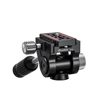Leofoto SW-02 Mini Fluid Head for Binoculars, Arca Swiss, Black, SW-02