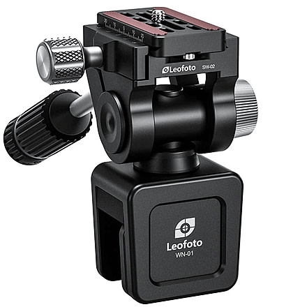 Leofoto WN-01/SW-02 Car Window Clamp Kit, Windows Mounting Head for Binoculars/ Lens and Camera, Black, WN-01+SW-02