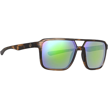 Leupold Bridger Sunglasses, Matte Tortoise Frame, Emerald Mirror Lens, 186747