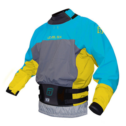Level 6 Duke Drytop - Men's, Steel Blue/Bright Yellow, M 23153.02.100
