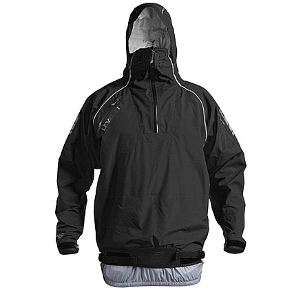 Level Six Mens Chilko 2.5 Layer Long Sleeve Jacket W/Hood, Midnight Black, Large, GMT-CHIL-MB-L
