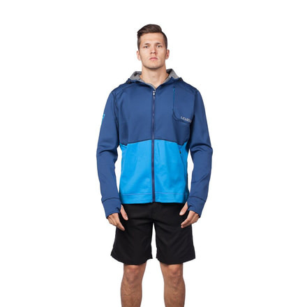 Level Six Mens Jericho Neoprene SUP Hoody, Blue, Small, GMT-HOJE-LA-S