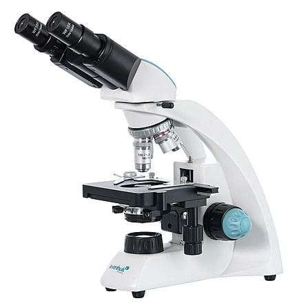 Levenhuk 40-1000x 500B Binocular Microscope, White, Middle, 75425